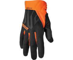 Thor Draft Offroad Handschuhe schwarz orange