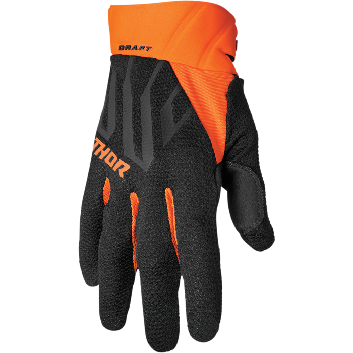 Thor Draft Offroad Handschuhe schwarz orange
