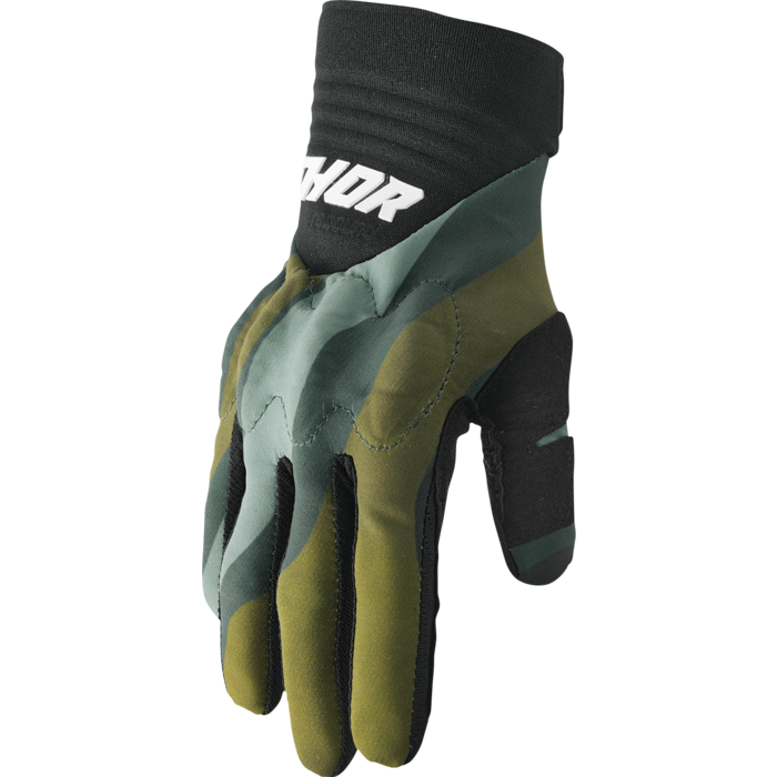 Thor Rebound Offroad Handschuhe camo grün