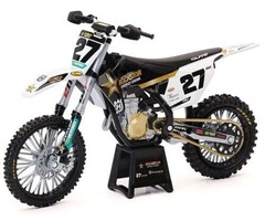 New Ray Rockstar Husqvarna FC450 Racing Motocross Model 1:12 Malcom Stewart