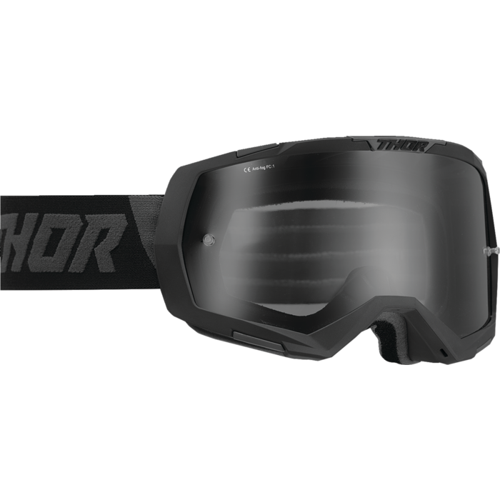 Thor Regiment MX Enduro Brille schwarz