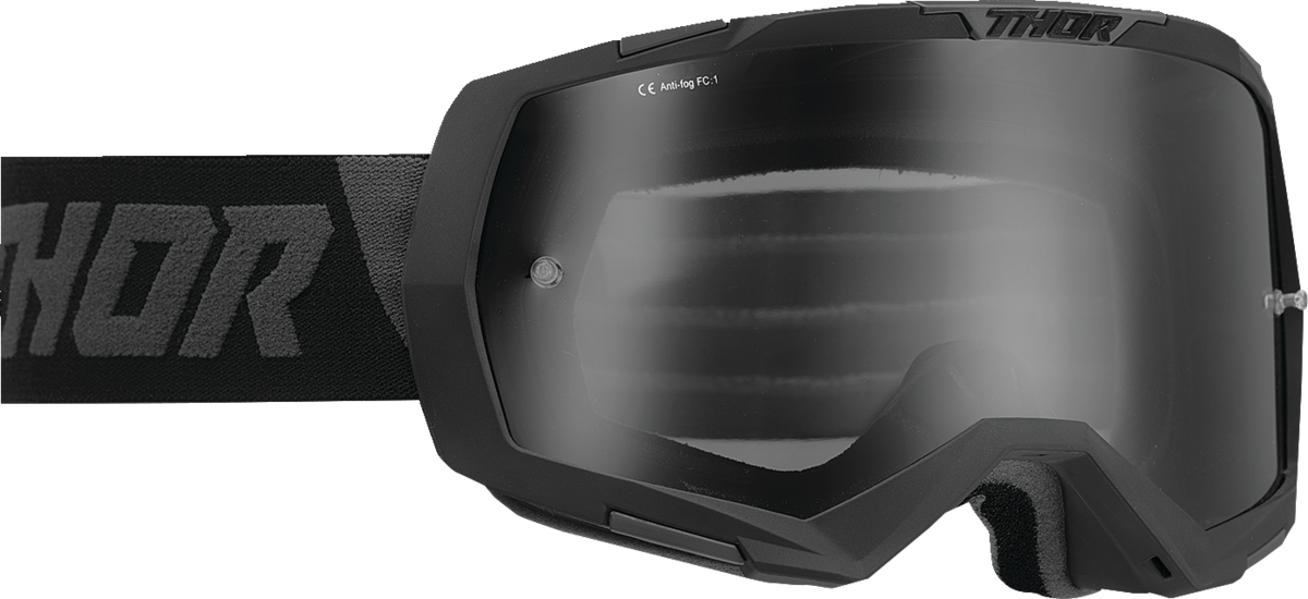 Thor Regiment MX Enduro Brille schwarz