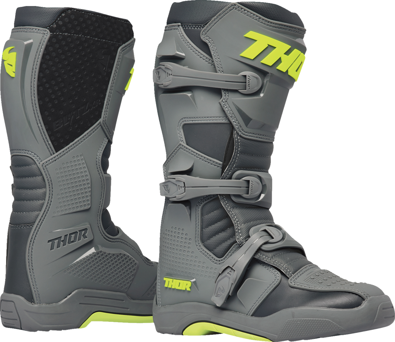 Thor Blitz XR MX Enduro Stiefel charcoal grau