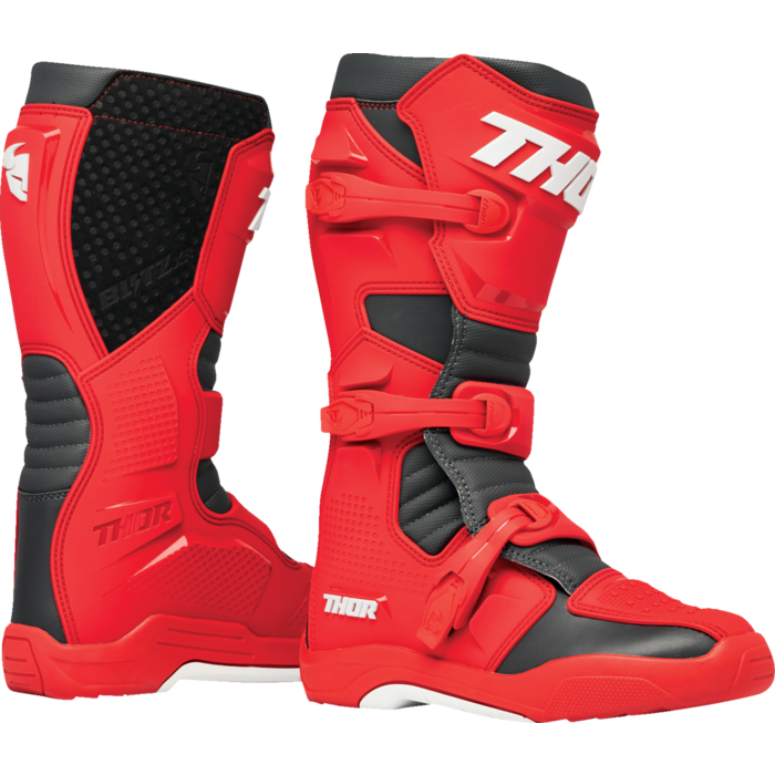 Thor Blitz XR MX Enduro Stiefel rot