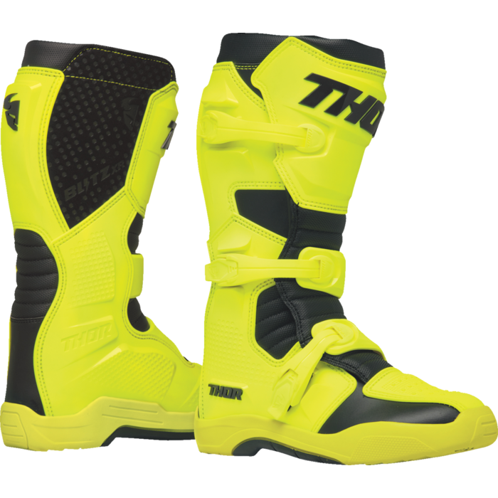 Thor Blitz XR MX Enduro Stiefel neongelb