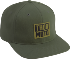 Thor Built Snapback Kappe Cap Army grün