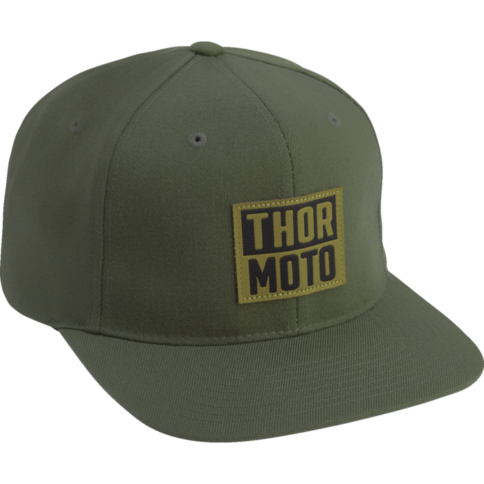 Thor Built Snapback Kappe Cap Army grün