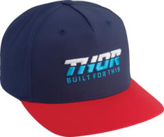 Thor Segment Snapback Kappe Hat Cap rot navy
