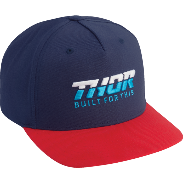 Thor Segment Snapback Kappe Hat Cap rot navy