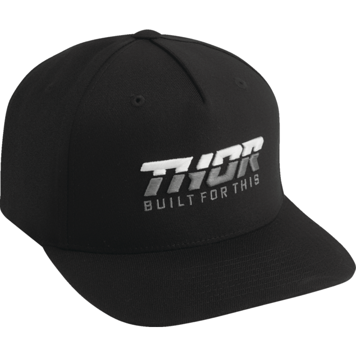 Thor Segment Snapback Kappe Hat Cap schwarz