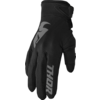 Thor Kinder Handschuhe Sector schwarz - grau