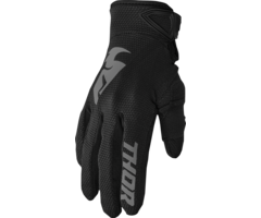 Thor Kinder Handschuhe Sector schwarz - grau