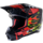 SM5 Rash Motocross Helm grau rot