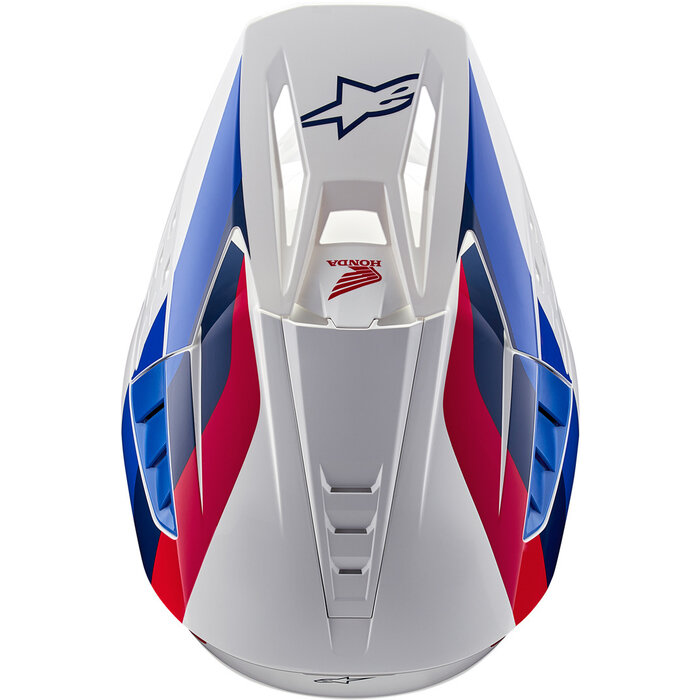Alpinestars S-M5 Honda Motocross Helm weiss