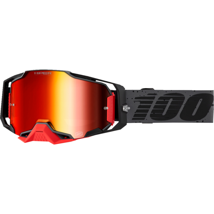 100 % Armega MX Enduro Brille NEKFEU HiPER Red Mirror