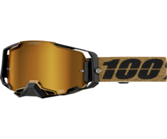 100 % Armega MX Enduro Brille GLORY HiPER Gold Mirror