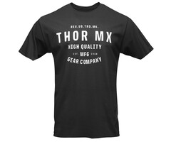Thor MX T-Shirt Crafted schwarz