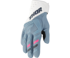 Thor Damen Spectrum Handschuhe weiss blau