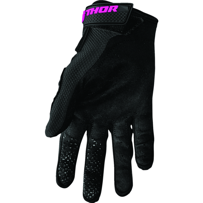 Thor Damen Sector Handschuhe schwarz pink