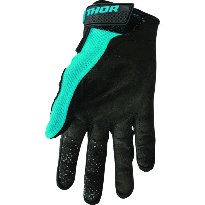 Thor Damen Sector Handschuhe aqua schwarz weiss
