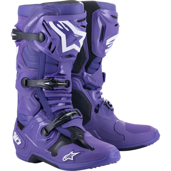 Alpinestars Stiefel Tech 10 schwarz ultraviolet schwarz
