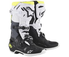 Alpinestars Stiefel Tech 10 weiss schwarz neongelb
