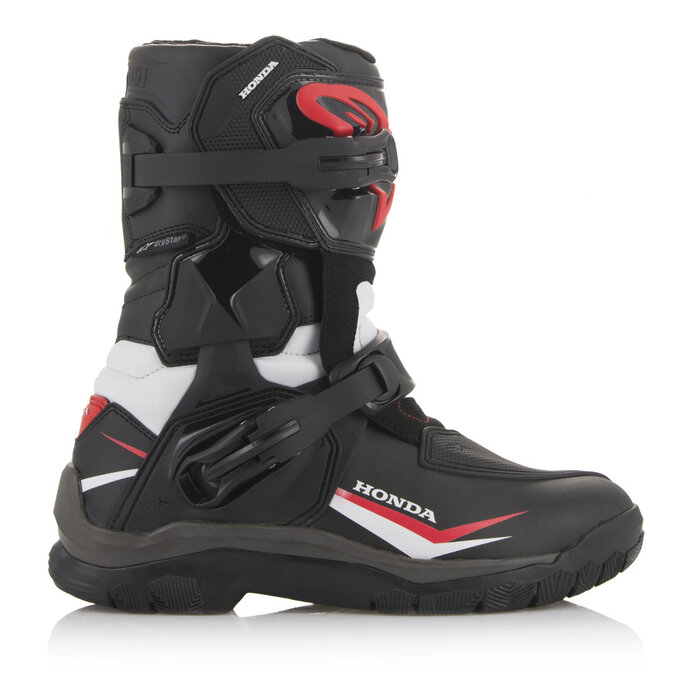 Alpinestars Belize Drystar® Stiefel Honda schwarz rot