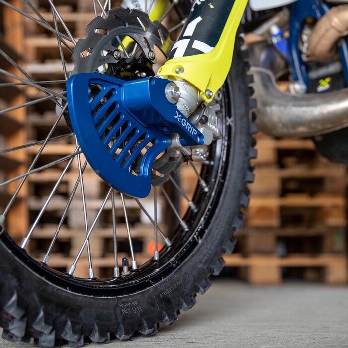 X-Grip Bremsscheibenschutz vorne rot