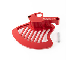 X-Grip Bremsscheibenschutz vorne rot