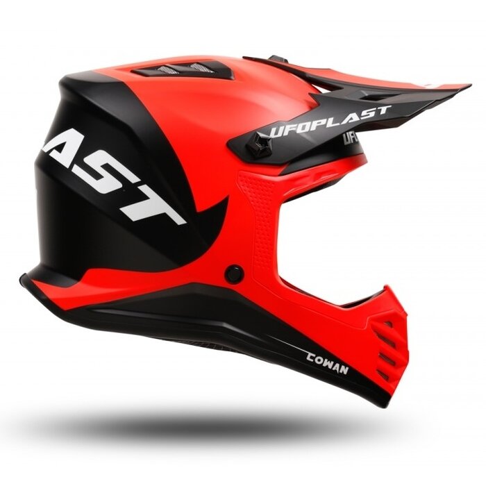 UFO Kinder Motocross Helm Korey rot schwarz