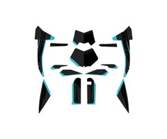 Fantic Dekorsatz Grafik-Kit - Lighter für Fantic 50cc 125cc 250cc 4T