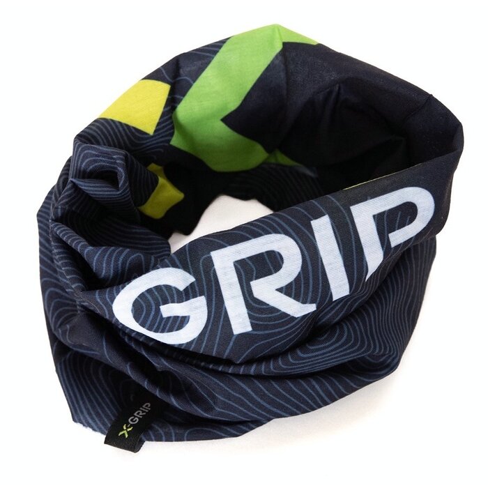 X-Grip Halstuch Headband schwarz grün