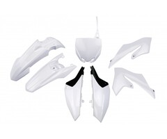UFO Plastiksatz Body Kit weiss für Yamaha YZ65