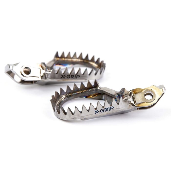 X-Grip Titan Piranhas Fußrasten -5mm retour für KTM Husqvarna GasGas