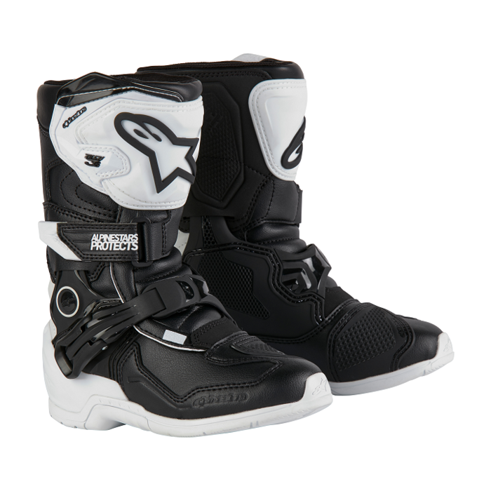 Alpinestars Tech 3S Kinderschiefel schwarz weiss