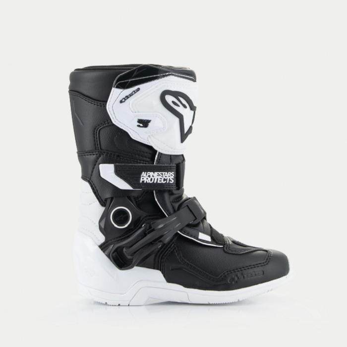 Alpinestars Tech 3S Kinderschiefel schwarz weiss