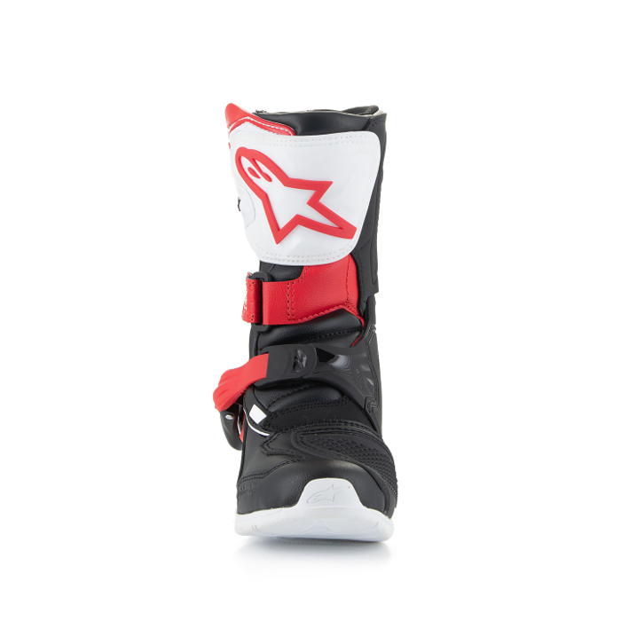 Alpinestars Tech 3S Kinderschiefel schwarz weiss rot