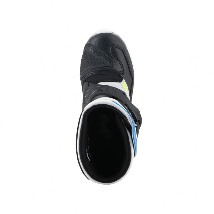 Alpinestars Tech 3S Kinderschiefel schwarz weiss blau