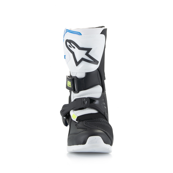 Alpinestars Tech 3S Kinderschiefel schwarz weiss blau