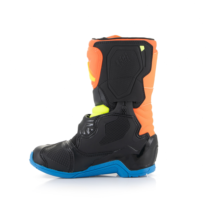 Alpinestars Tech 3S Kinderschiefel orange gelb blau