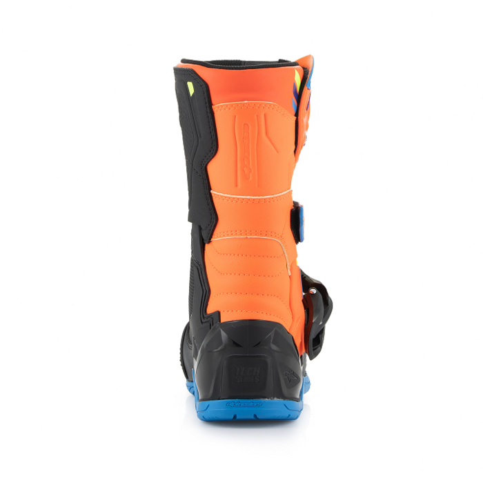 Alpinestars Tech 3S Kinderschiefel orange gelb blau