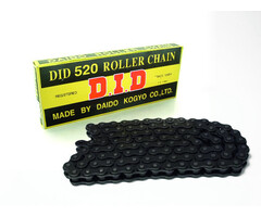 DID 520 Standard Motorrad Kette mit Clipschloss