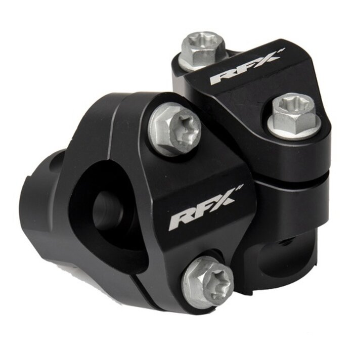 RFX Race Lenkerhalterung Riser 28,6 mm (Schwarz)