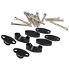 RFX RFX Race Lenkererhöhungssatz 28,6 mm (Schwarz) Universal Erhöhungen 25 mm/30 mm/35 mm/40 mm