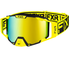 FXR Pilot MX Gear Motocross Brille hi viz gelb