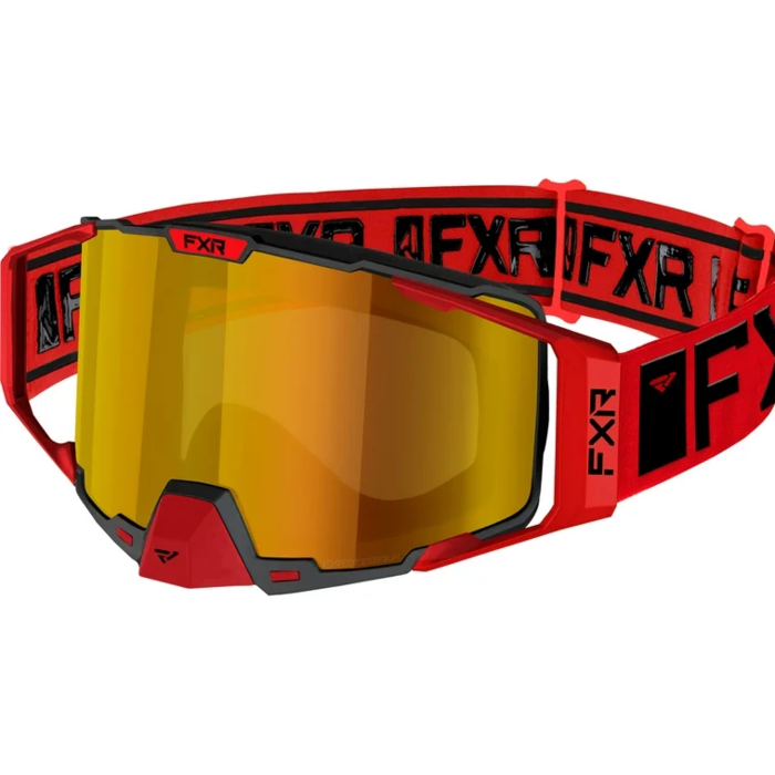 FXR Pilot MX Gear Motocross Brille rot