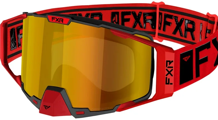 FXR Pilot MX Gear Motocross Brille rot