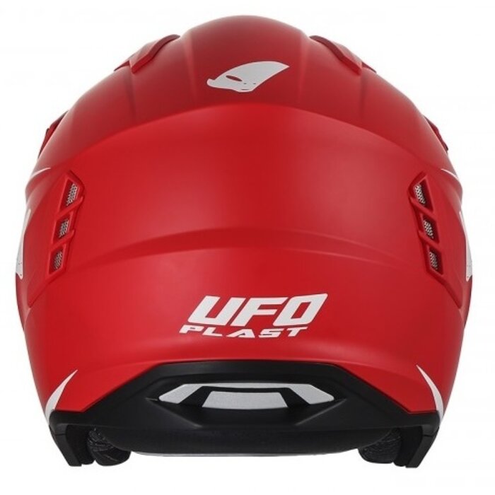 UFO Jet Helm Sheratan - rot matt