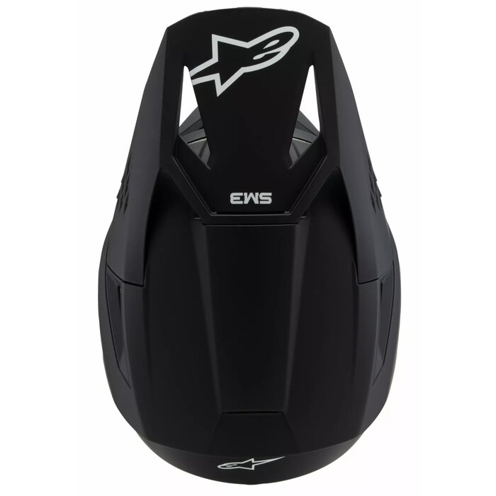 Alpinestars SM3 Kinder Helm Solid schwarz
