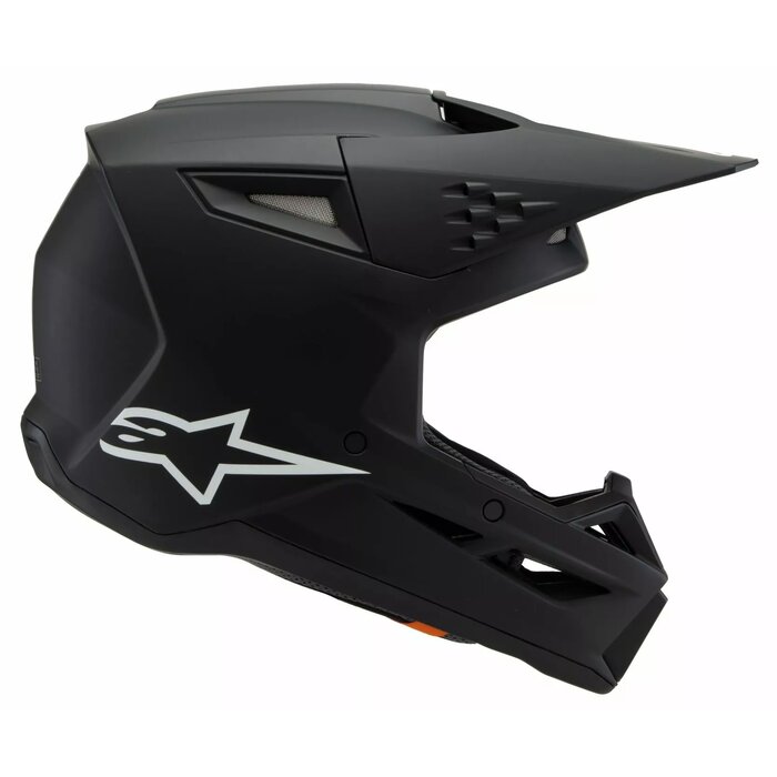 Alpinestars SM3 Kinder Helm Solid schwarz